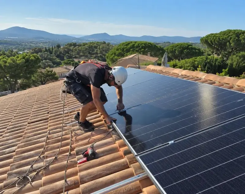 Installateur panneaux solaires Kirchheim — pose photovoltaïque sur toiture